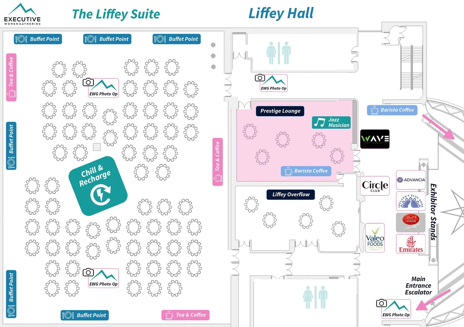 Summit Layout — Executive Women Gathering