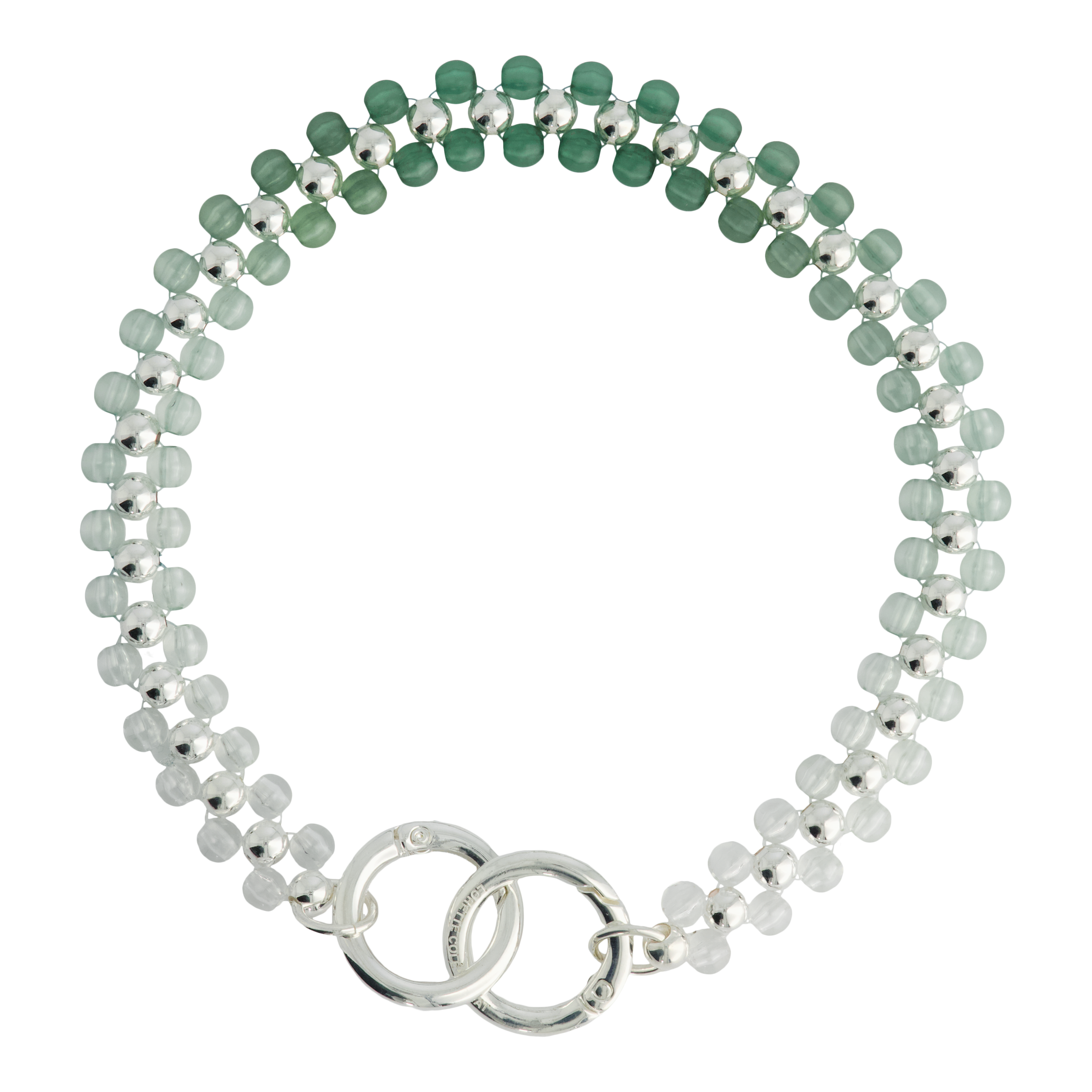 Trinity Necklace - Ras de cou ⌀ 06 Green