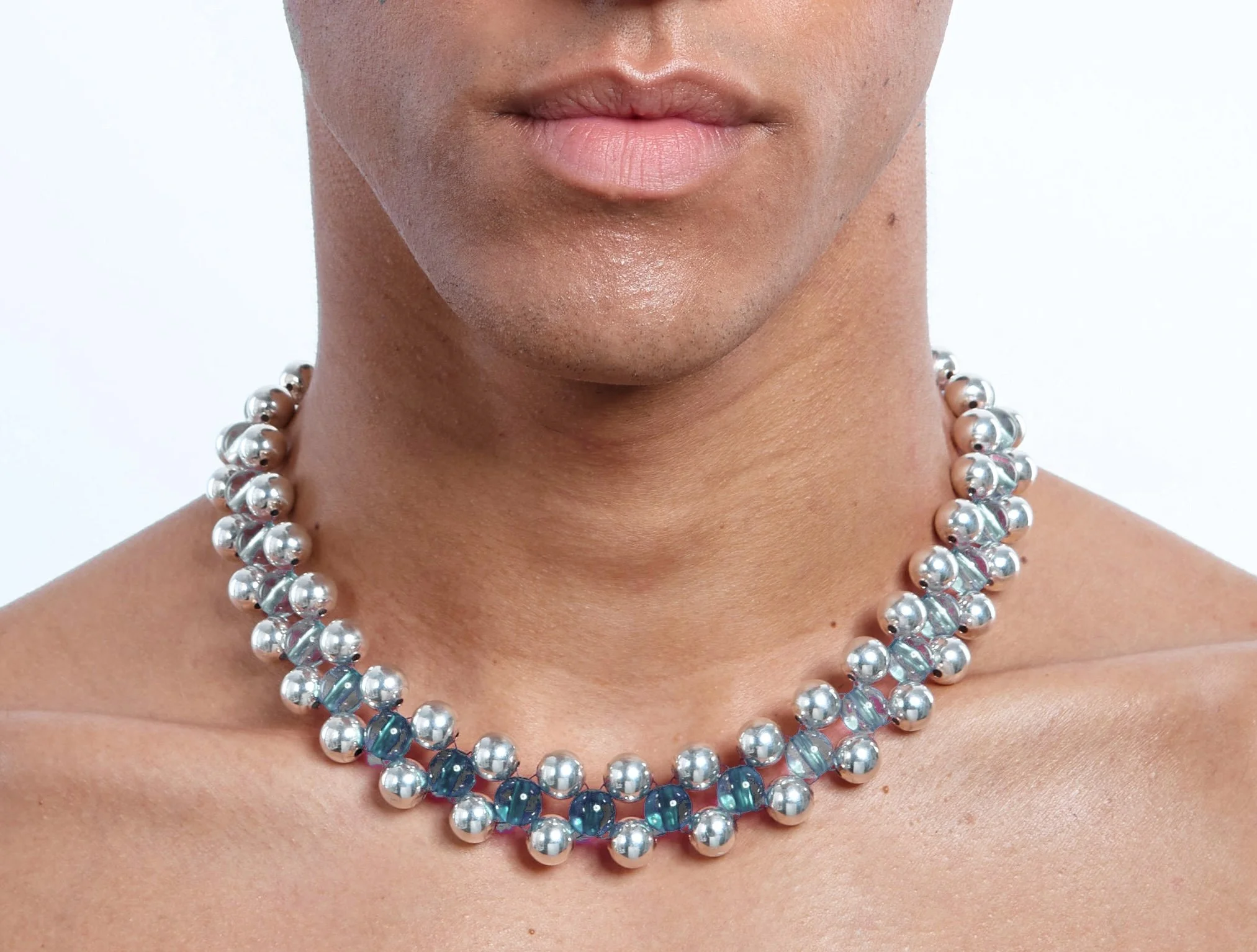 Trinity Necklace - Orthodox ⌀ 10 - Blue
