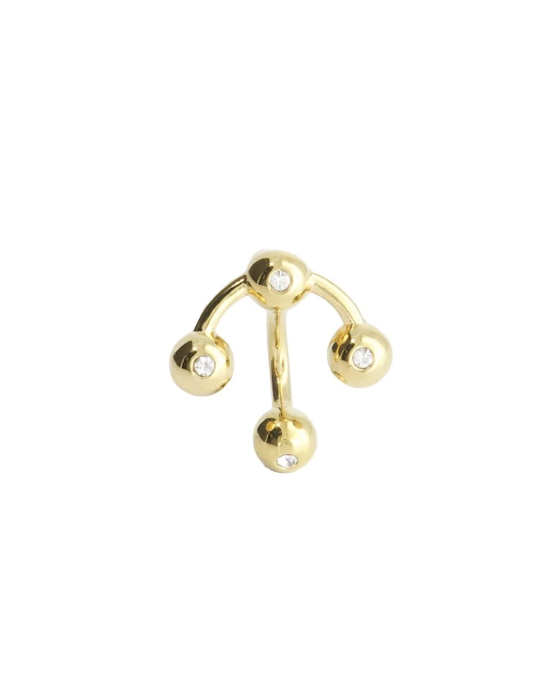 QUADRI XS EARRING GOLD cristal face1_1 2.jpg
