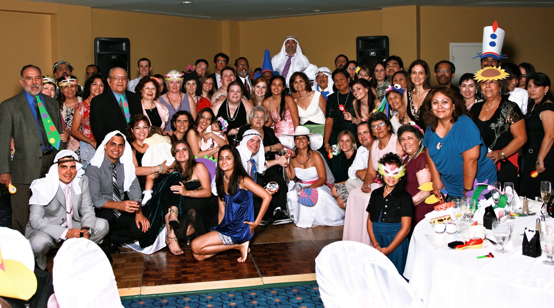 wedding party, Hochzeit Gruppenfoto