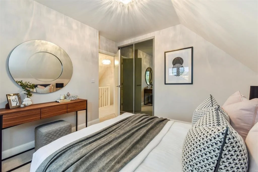 2 door mirrored wardrobe, fitted in Worthing, Sussex.