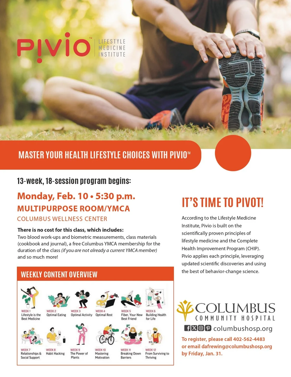 Free Pivio Program Boosts Your Health - Midwest Medical Edition