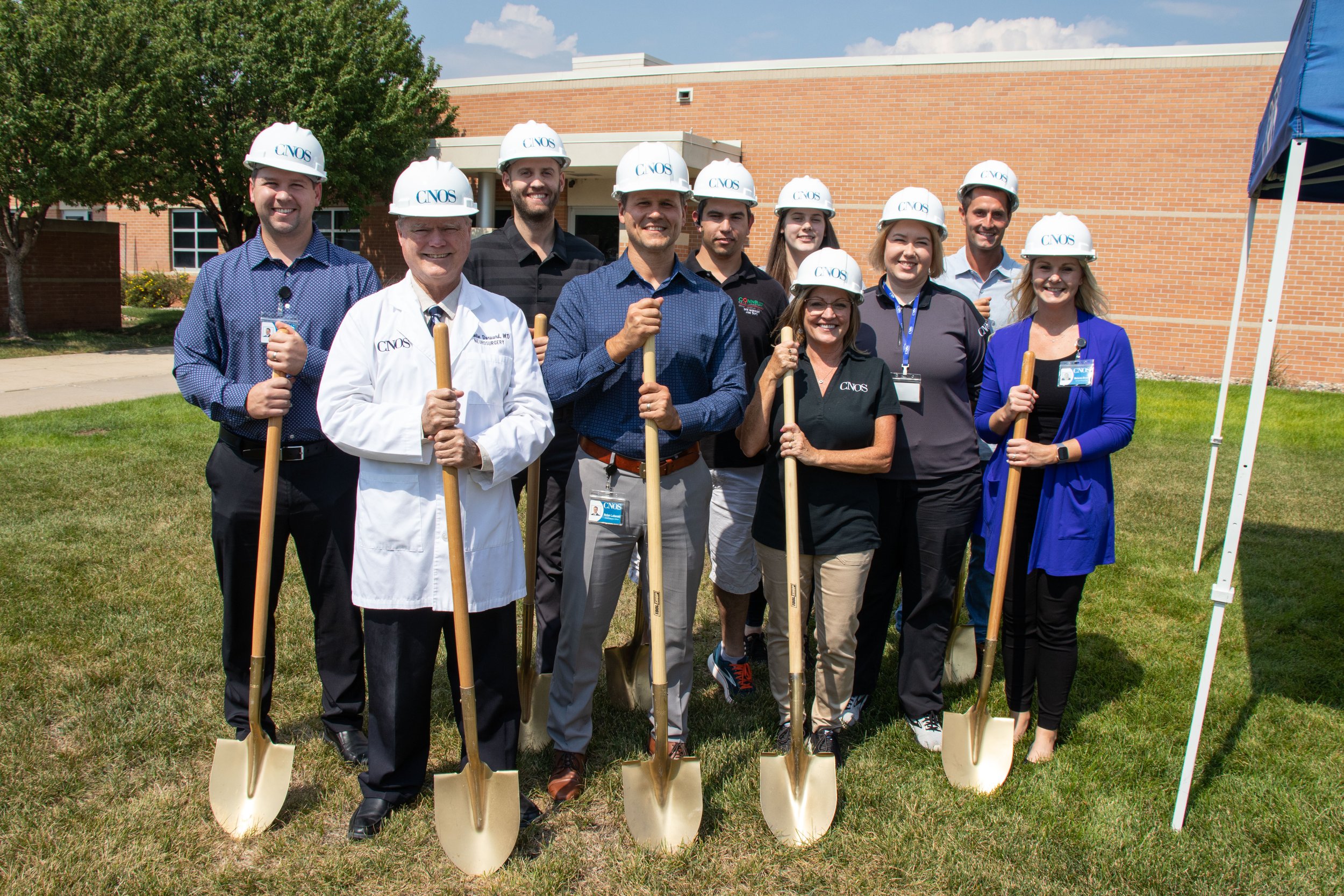 CNOS breaks ground on a 6,500 square foot imaging center for the Siouxland community.