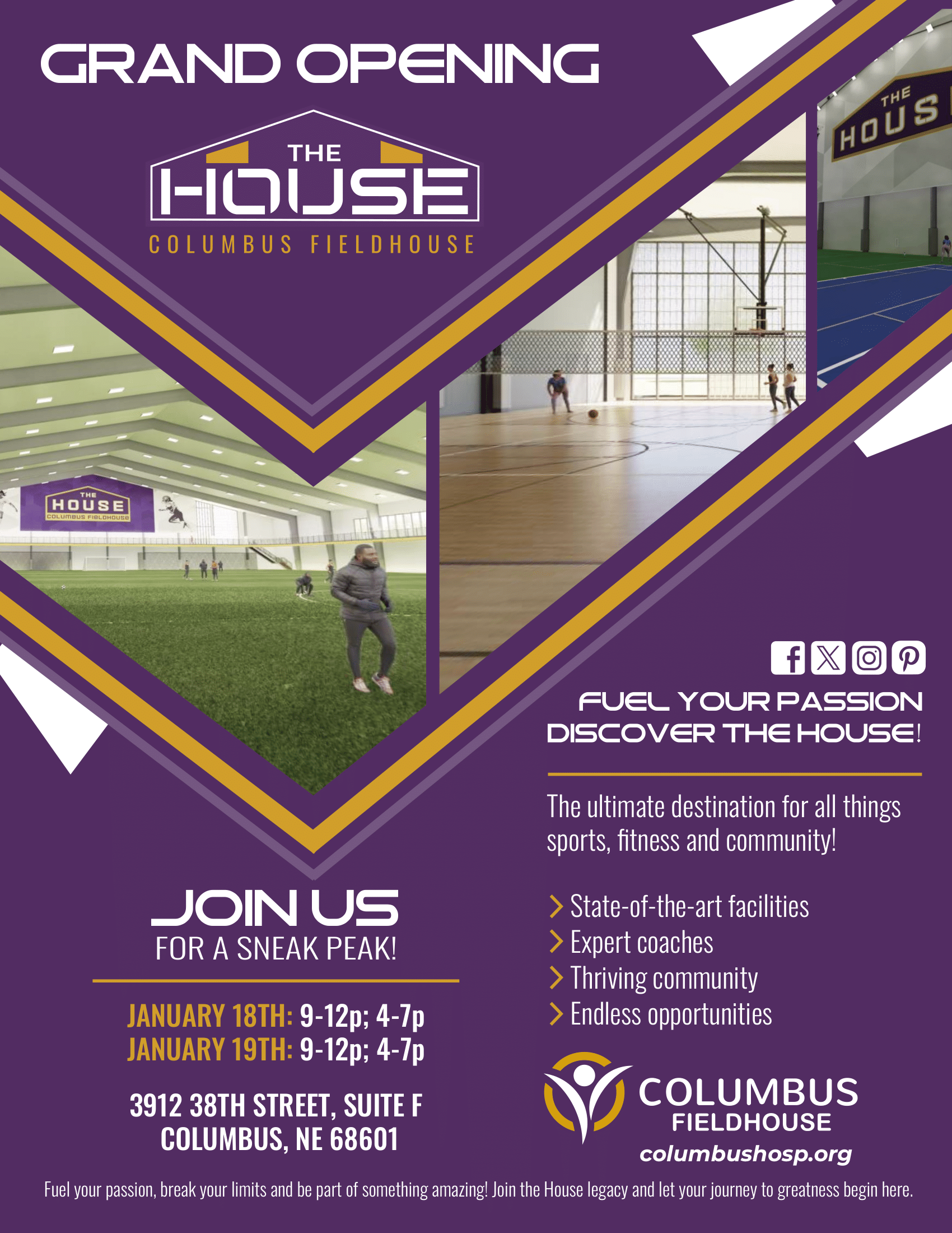 Hospital Announces Grand Opening For Columbus Fieldhouse - Midwest ...