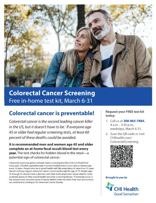 Mar 25, Free Screening Event at Kissimmee Walmart Health Center for  Colorectal Cancer Awareness Month