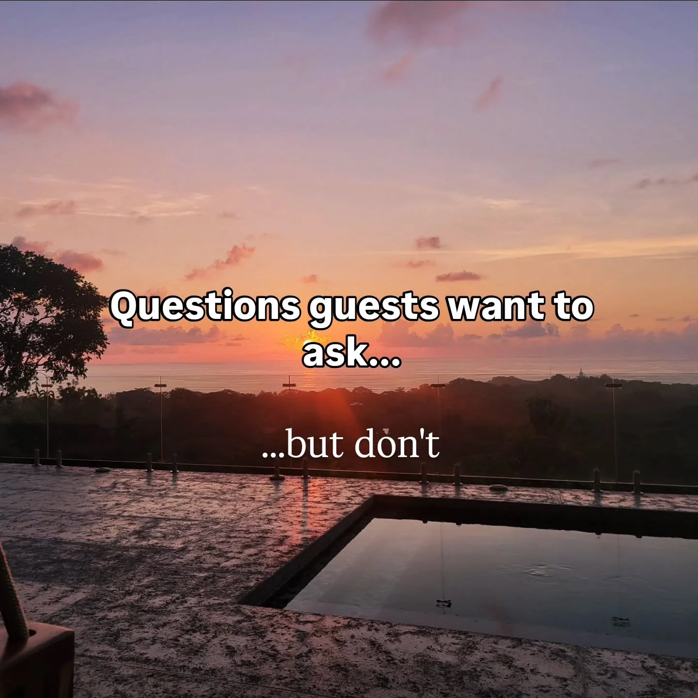 Questions we get asked

1. Is it really private, or will we feel overlooked by neighbours or passersby? 

🌿Absolutely private. The villa is intentionally designed and positioned to ensure seclusion&mdash;set back from public roads, surrounded by nat