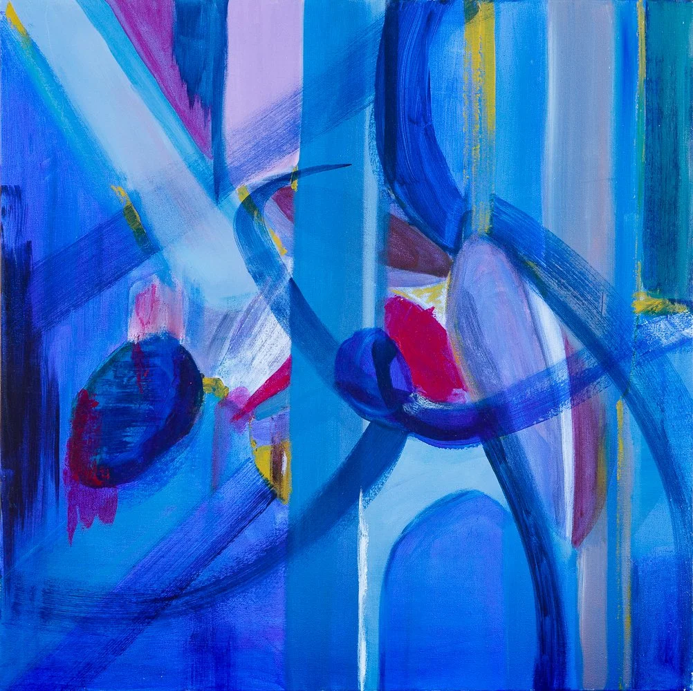Moving Forward, 30 x 30 in