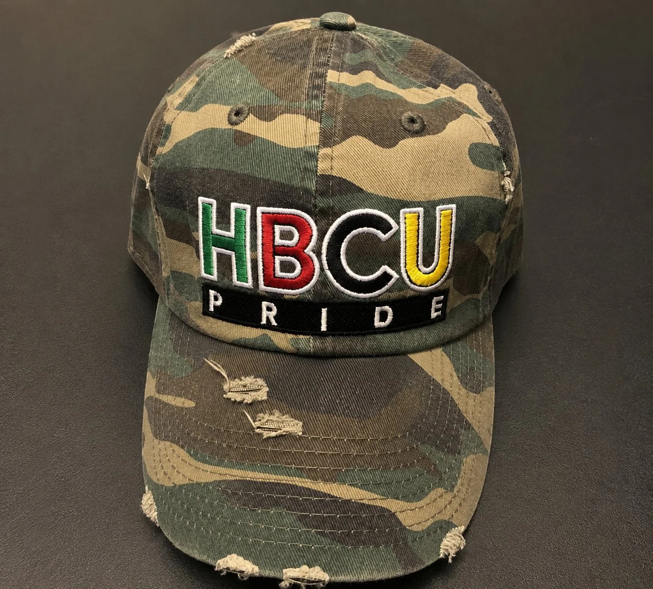 The HBCU Pride Hat in Camo
