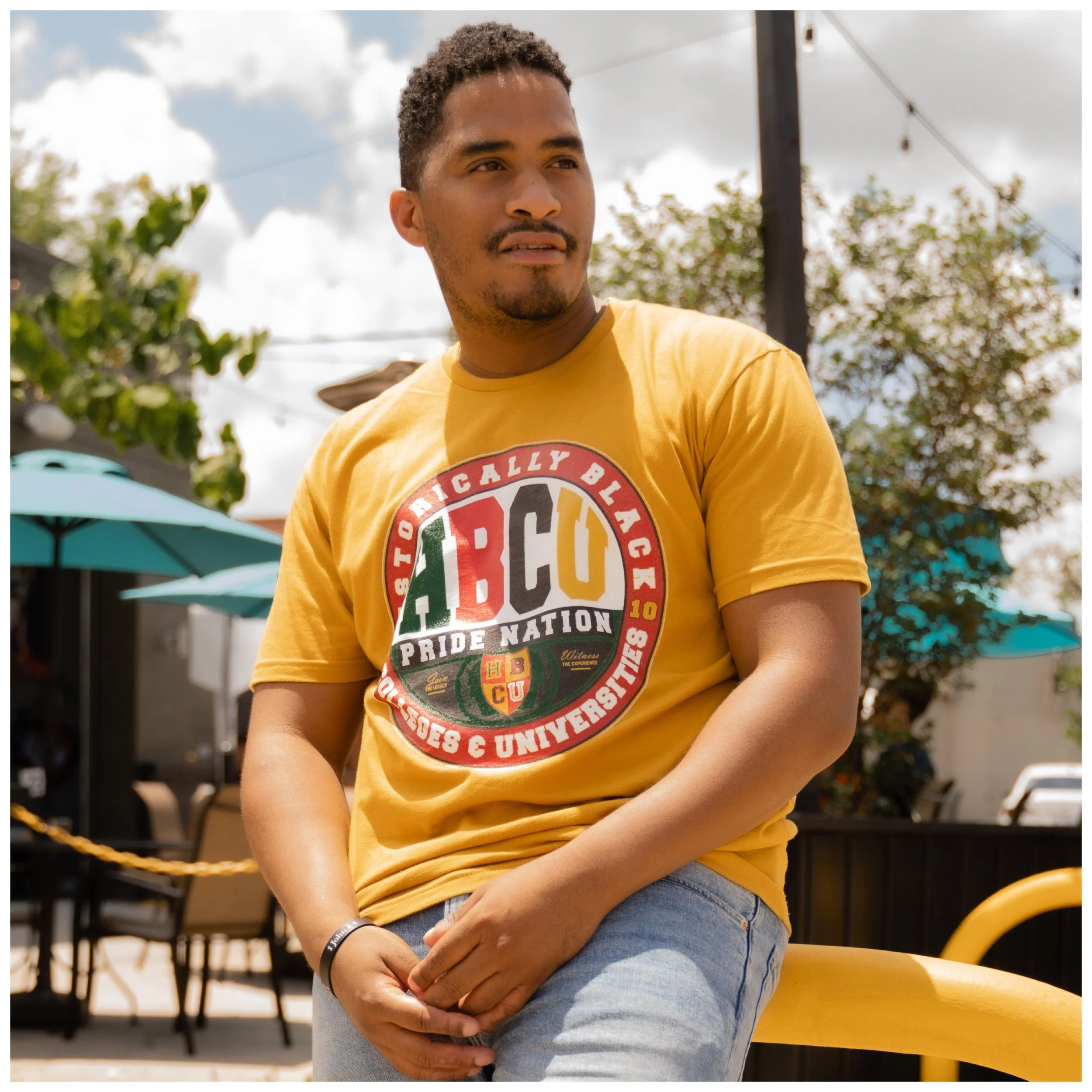 The For The Culture Tee in Red