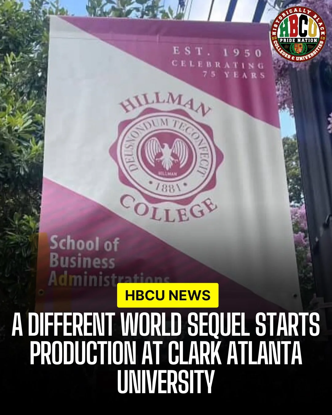 A Different World Sequel Has Started Production at Clark Atlanta University!