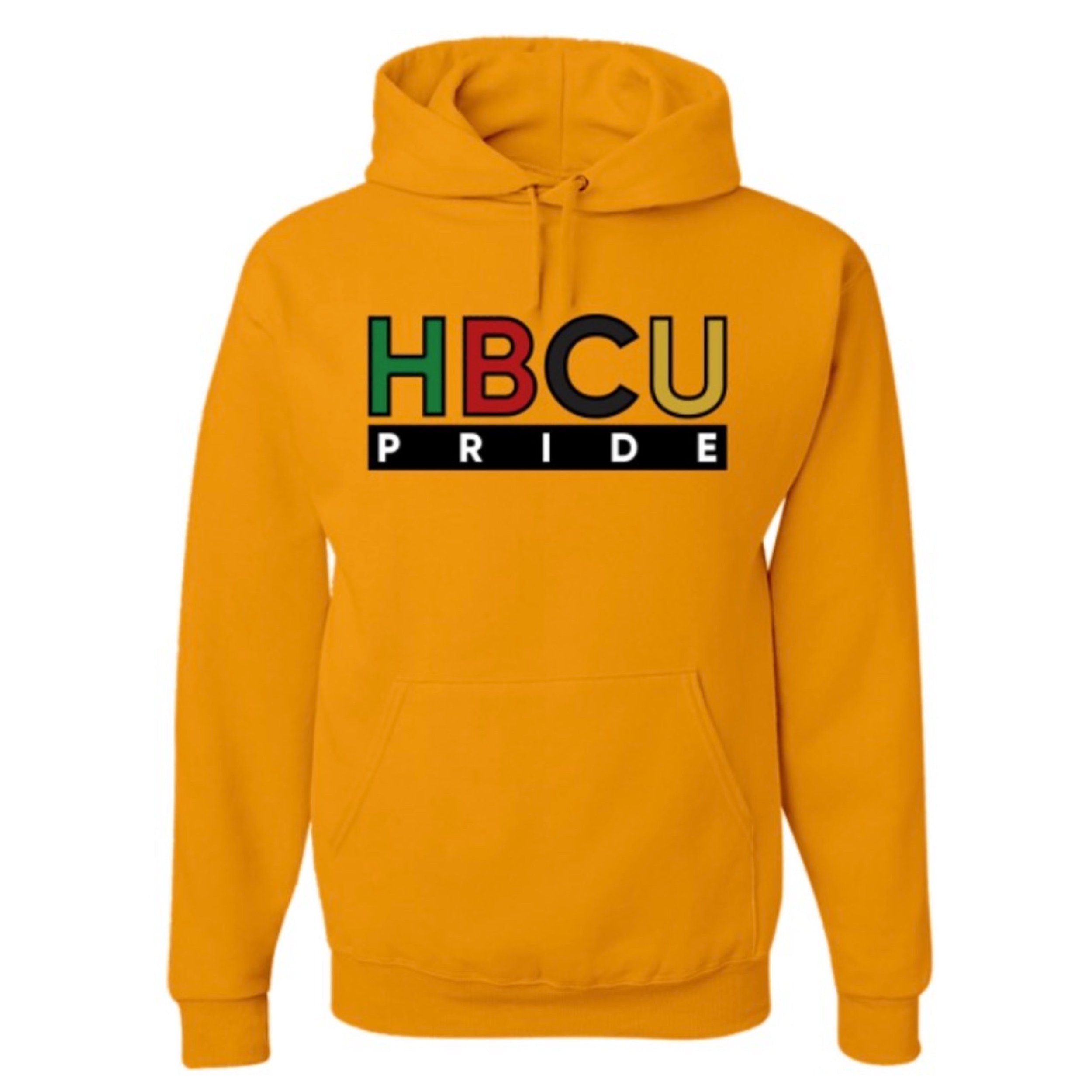 The "HBCU Pride" Hoodie in Gold