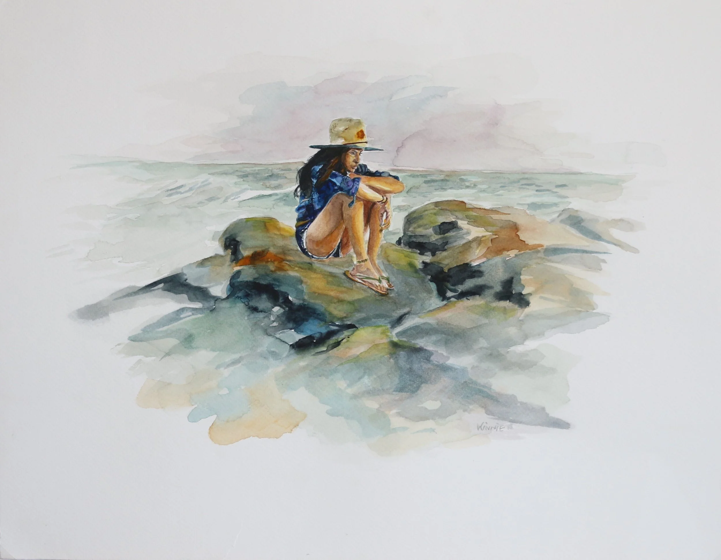 Serenity | 16" x 20" || $300