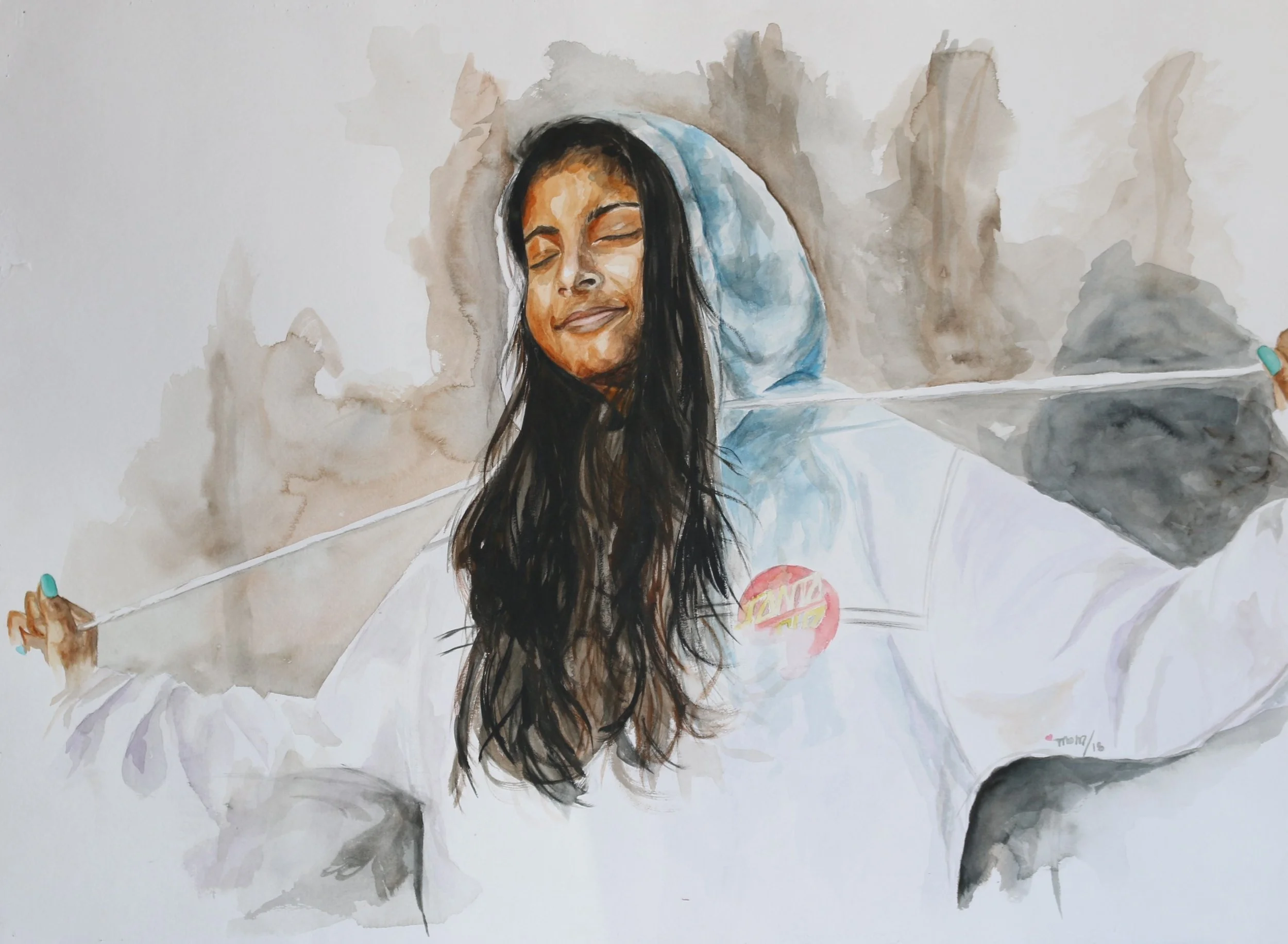 Bliss | 22" x 28" || SOLD