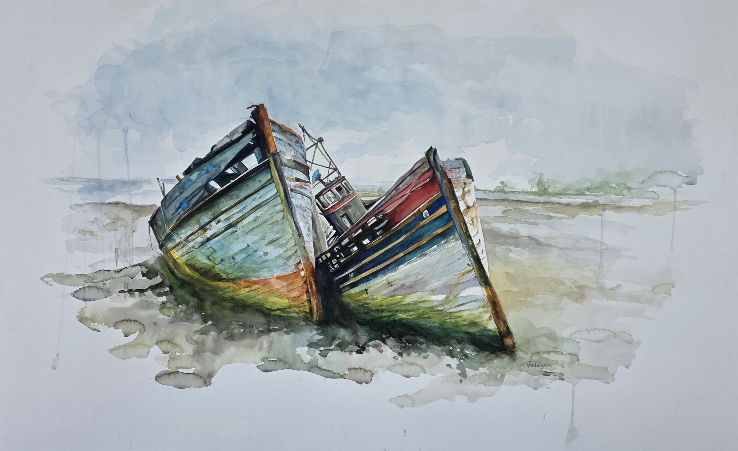 Safe Beside Me* | 32" X 48" || $5,000 