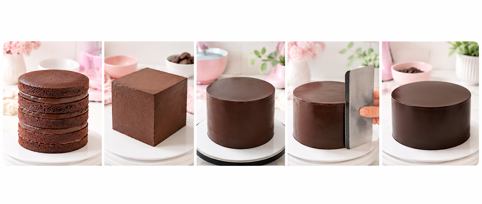 How to get sharp ganache edges