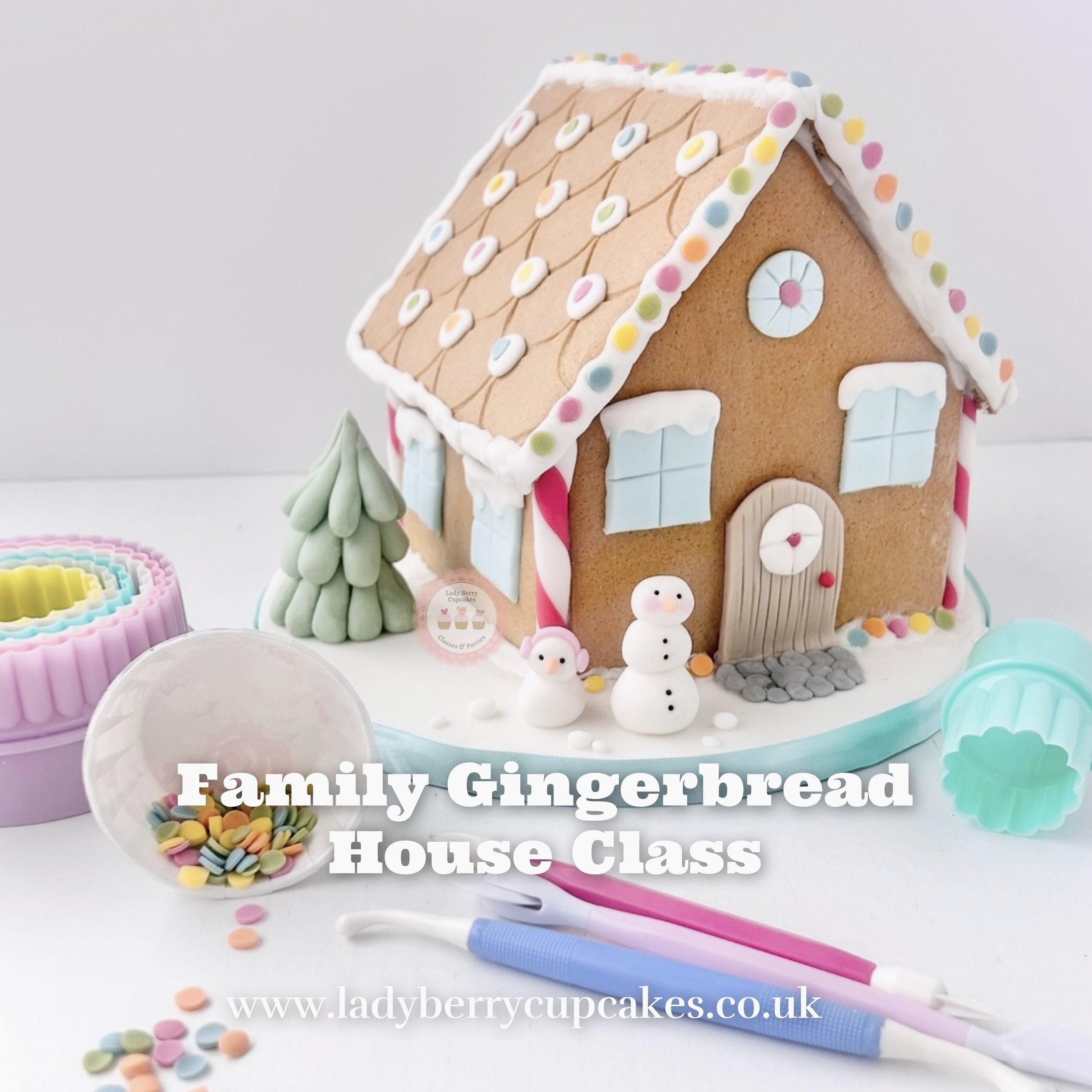Family Gingerbread House Class