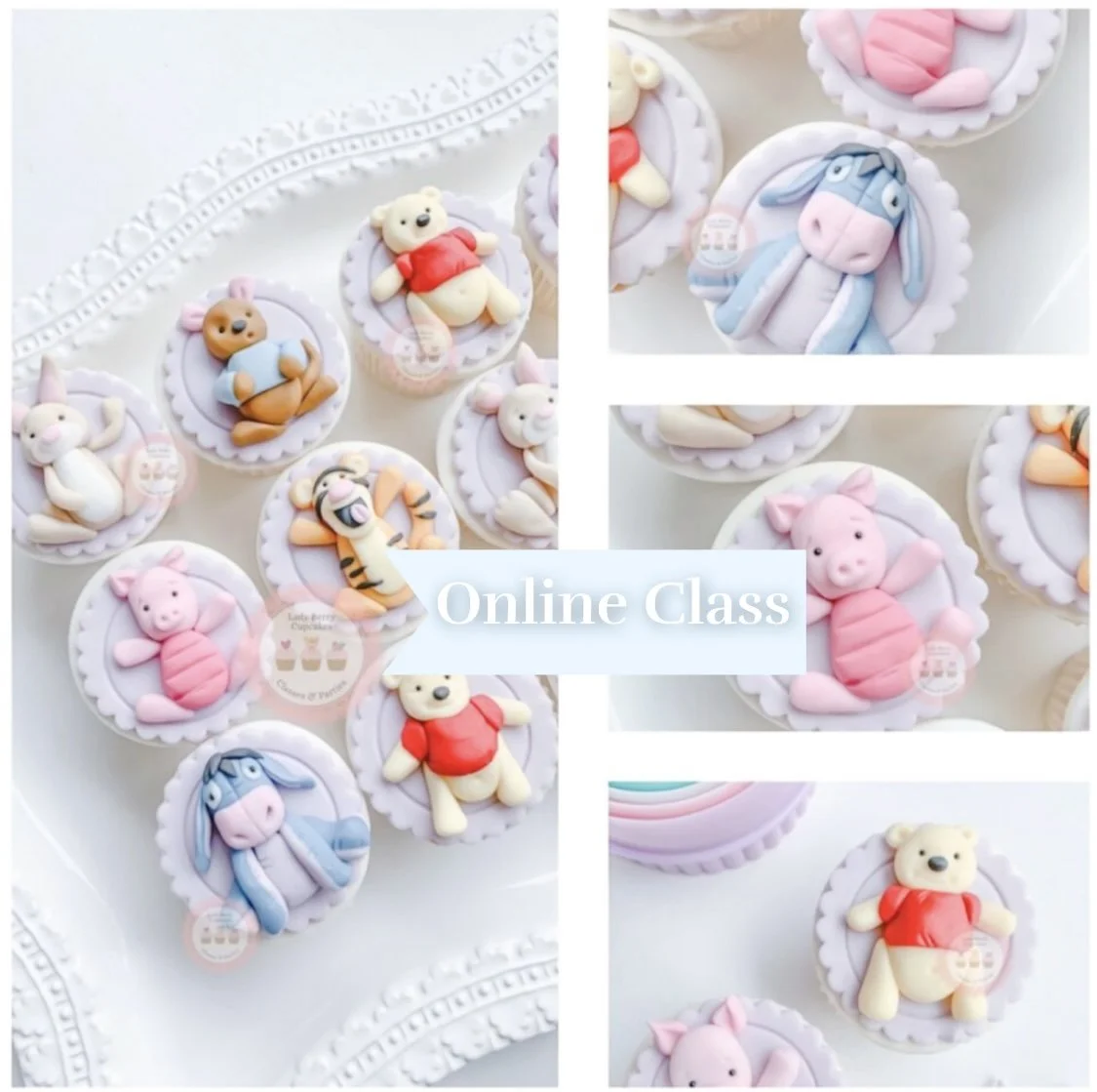 Winnie the Pooh Cupcake Decorating Class
