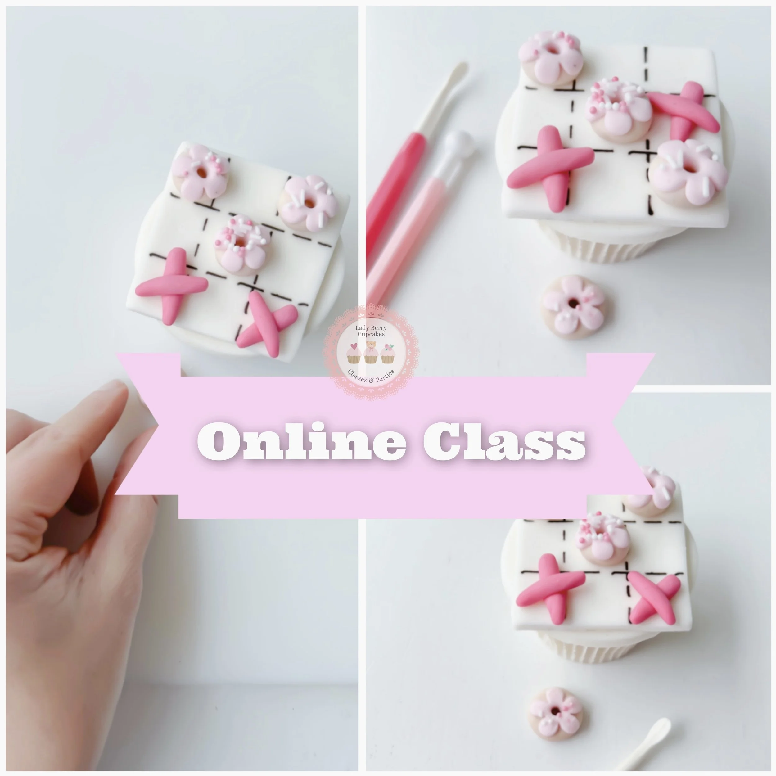 Valentine Cupcake Decorating Class