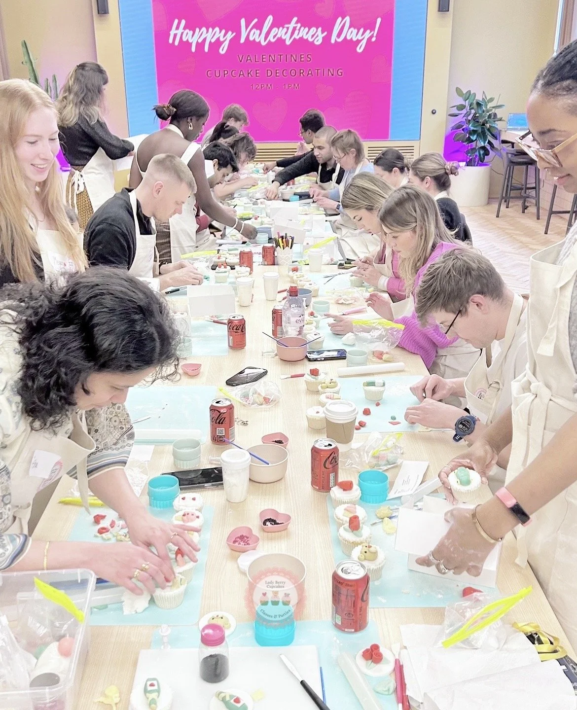 Team Building Cupcake Decorating Workshops