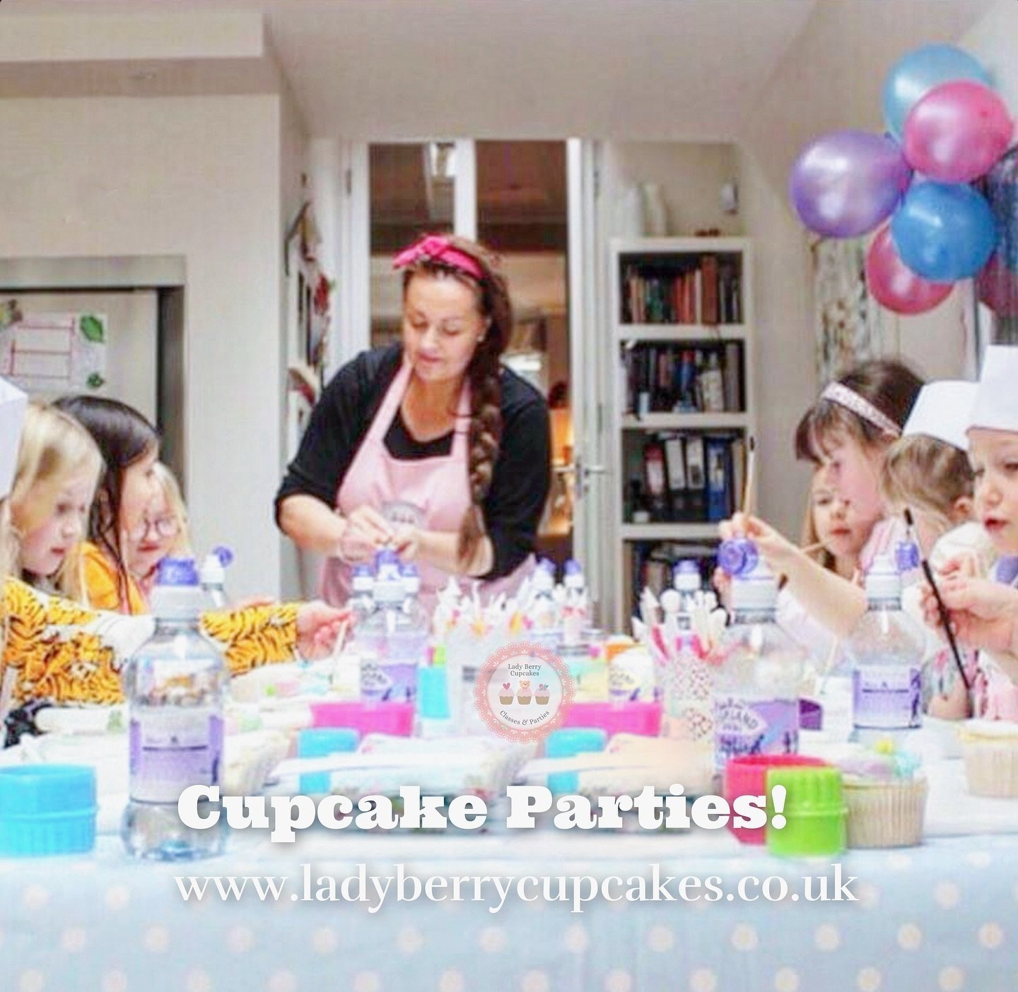 🎈 Book them a Lady Berry Cupcake decorating party! 
So much fun for all ages! I take care of everything, so you get to relax and enjoy the party! 

⭐️ Book yours at www.ladyberrycupcakes.co.uk 

#CupcakeParty#CupcakeDecoratingParty#LadyBerryCupcakeP