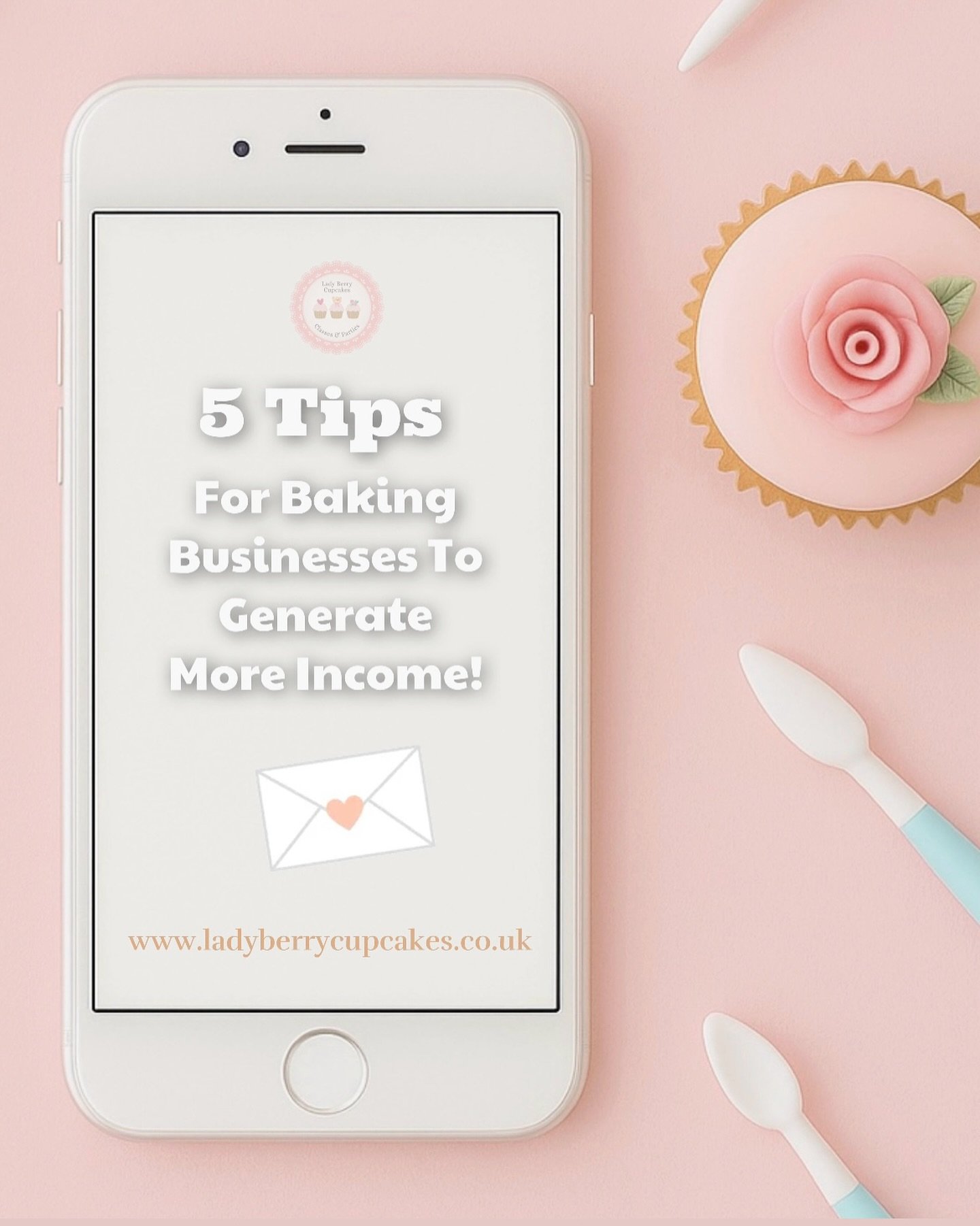 💌 Did you receive the Baking Business newsletter today? It&rsquo;s got some good advice and support in it&hellip;. 

⭐️ If you&rsquo;re not signed up to the Lady Baking Business newsletter pop over to the website and sign up today! 

🧁 www.ladyberr