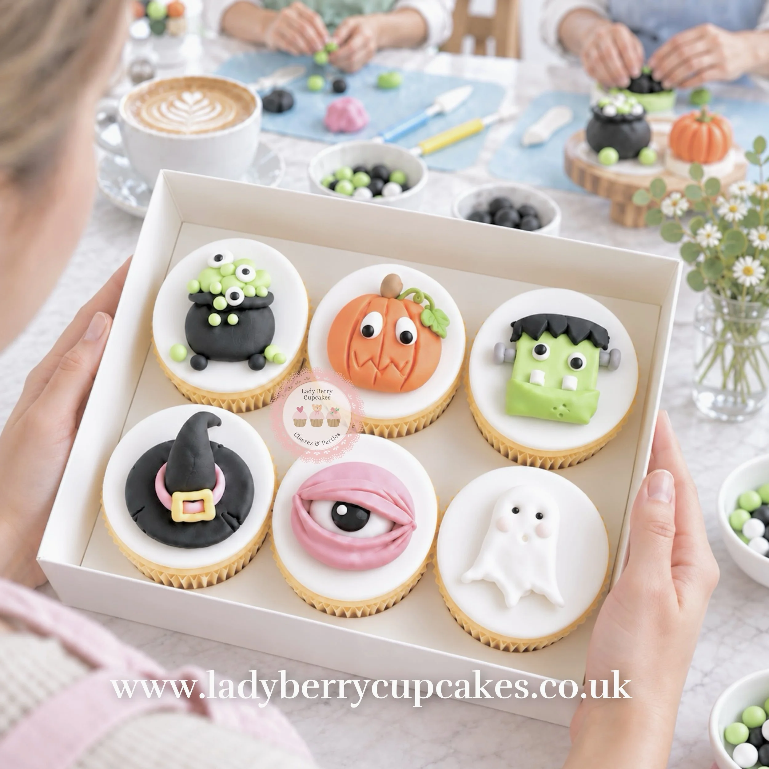 Halloween  Cupcake Class At Blooms