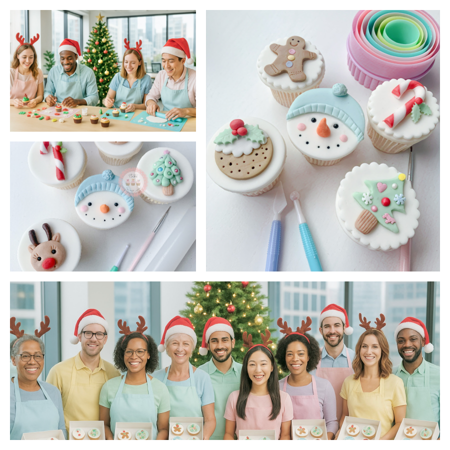 Christmas Cupcake Decorating At The Pub