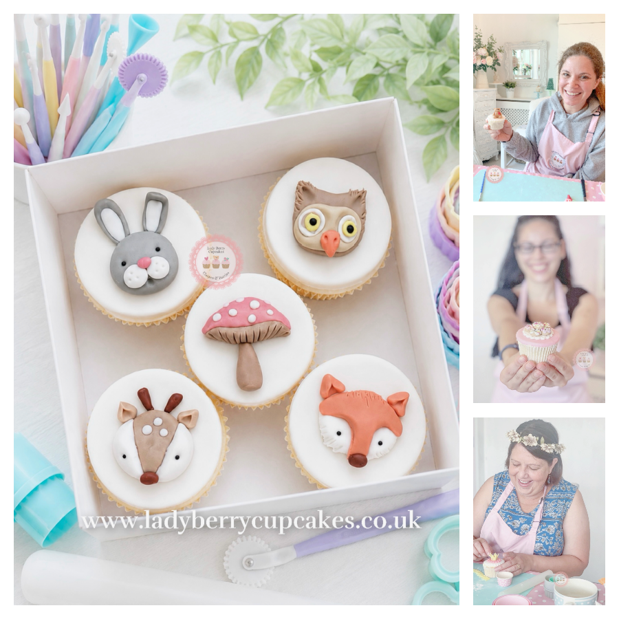 The Woodland Animal Cupcake Decorating Class