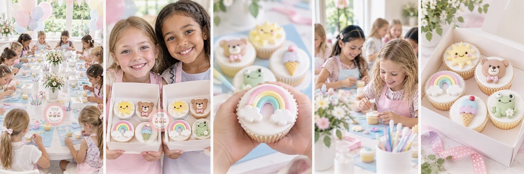 Kids Cupcake Decorating Party