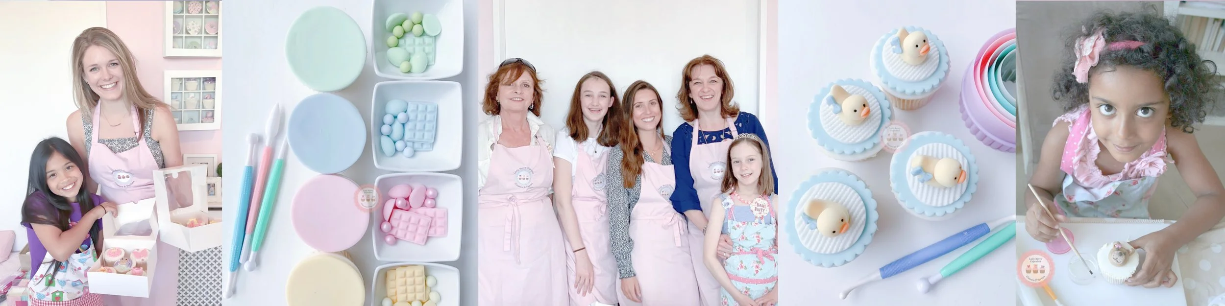 Family Cupcake Decorating Classes in Hampshire, Surrey and London