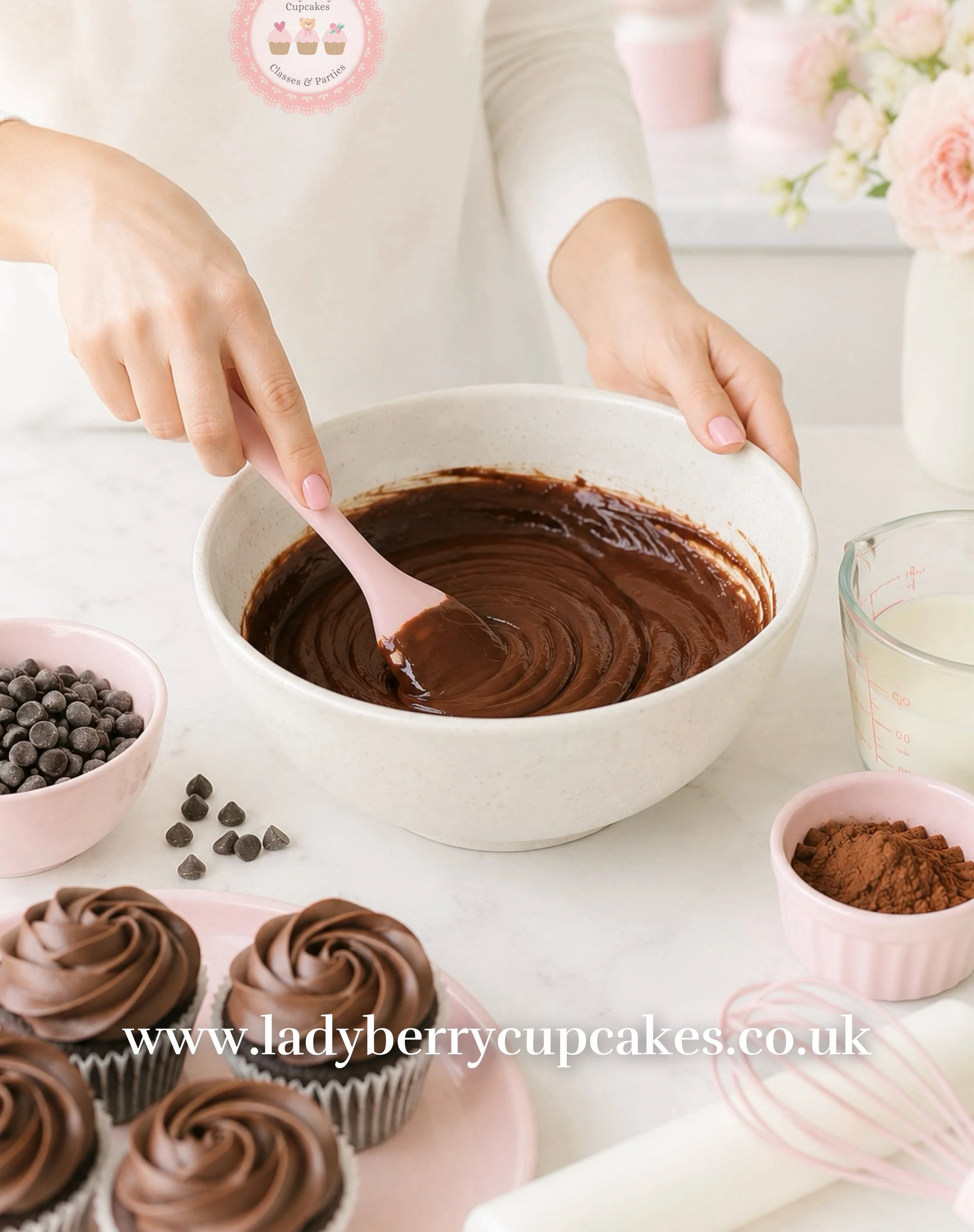 A bowl of Ganache