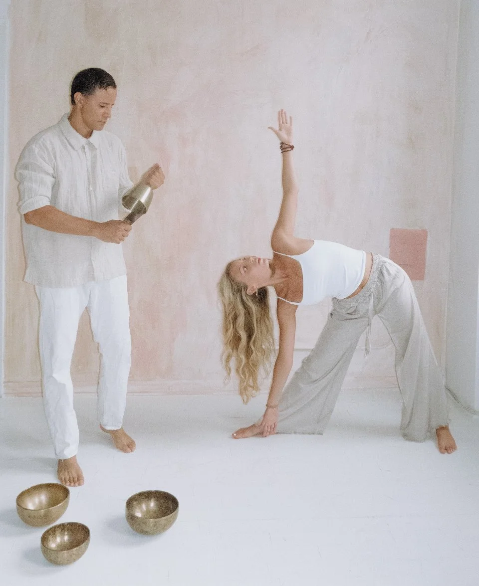Gentle Yoga & Sound Meditation AT The Tibet House With Margot & Franck
