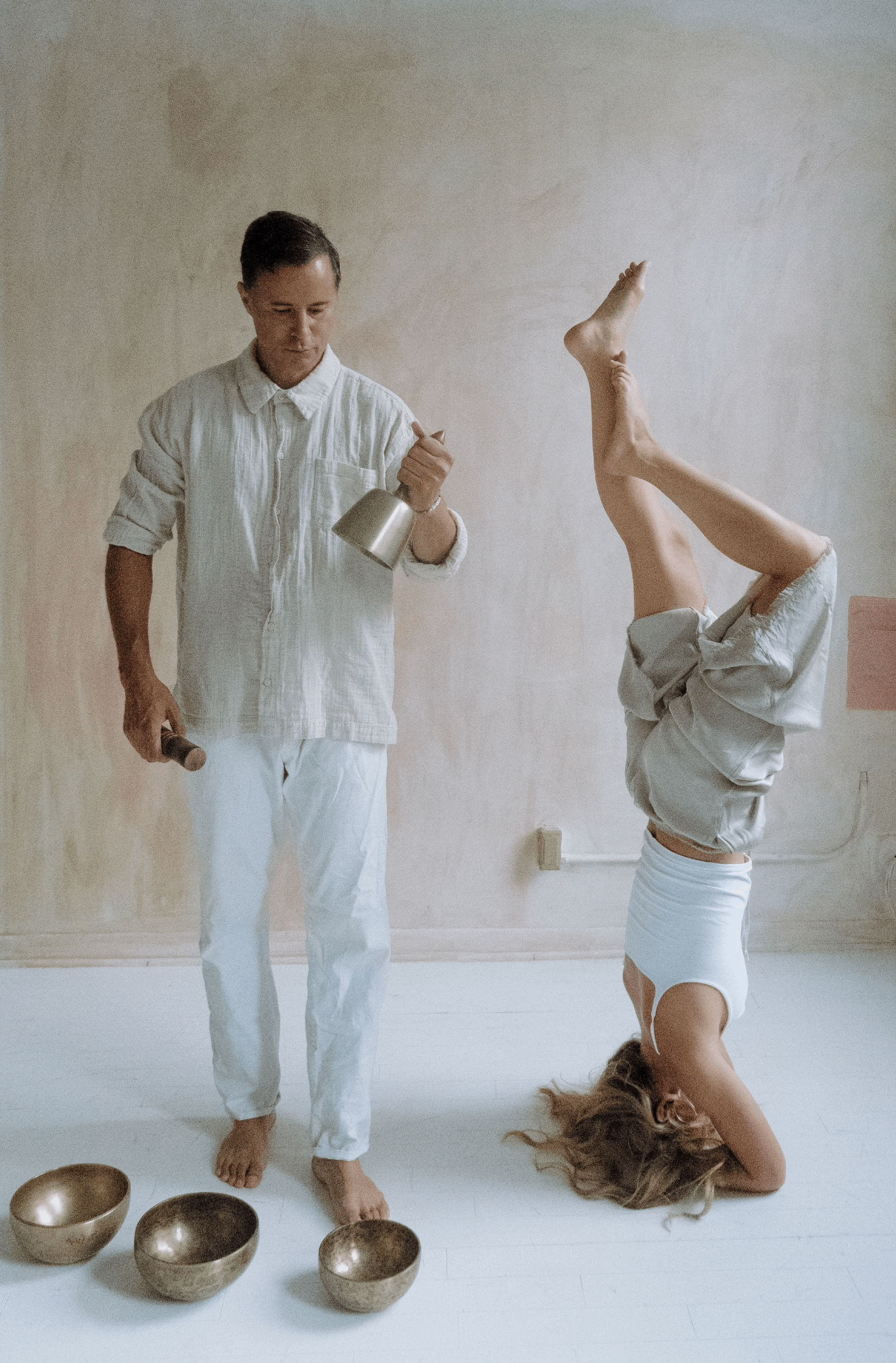 Gentle Yoga & Sound Meditation AT The Tibet House With Margot & Franck