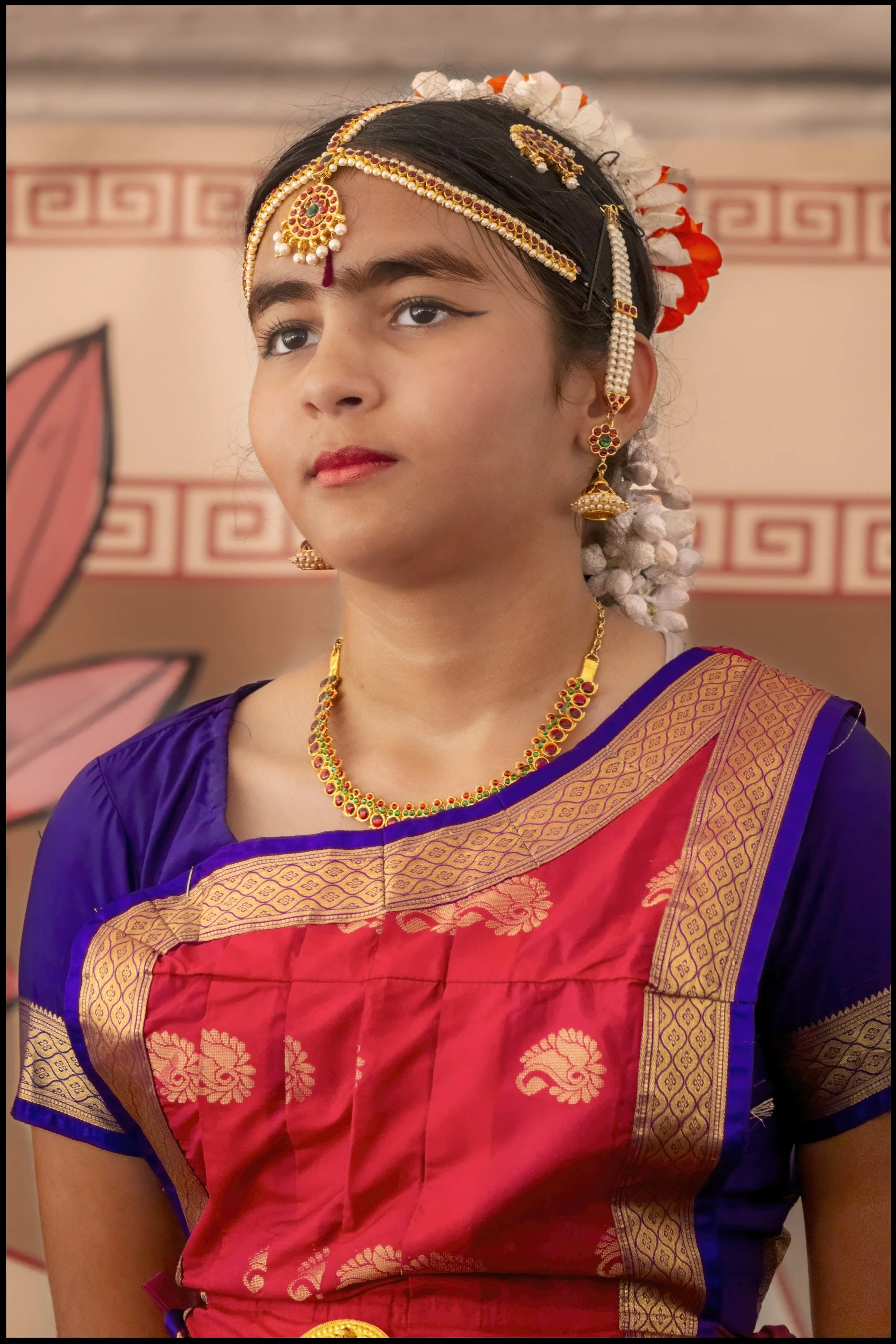 The veil catches the light, not to conceal, but to reveal how even fragility can shimmer with strength.