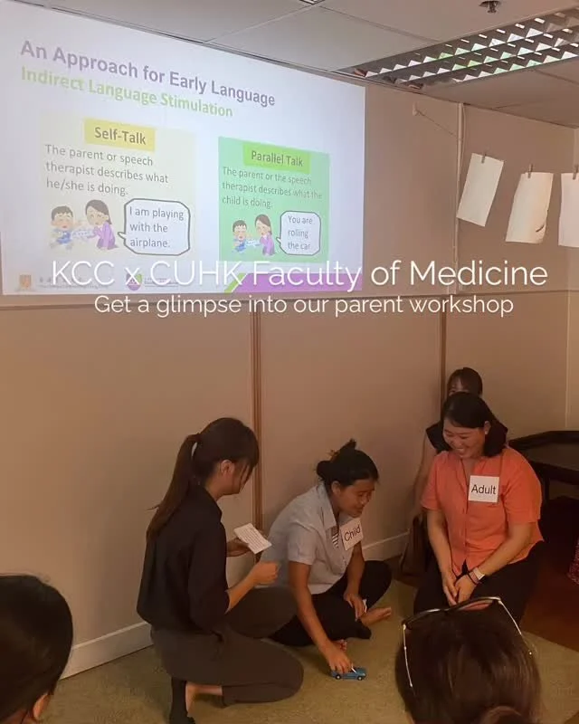 Get a glimpse into a long awaited workshop with the Chinese University of Hong Kong Faculty of Medicine! 🤩🌱👩🏻‍⚕️
We went beyond theory and into practice! Parents got to step into their child’s shoes (and then back into their own) during