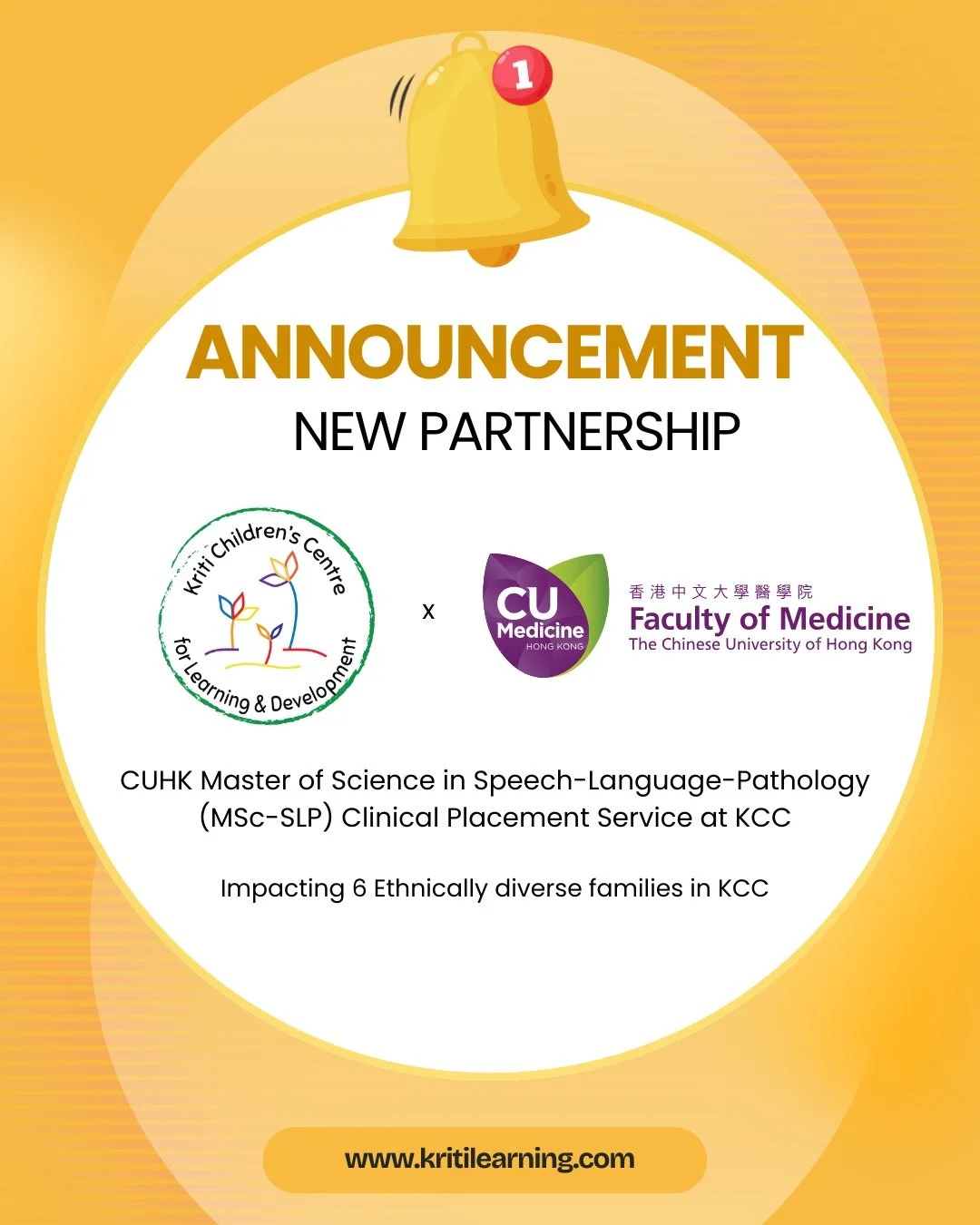 𝐀𝐧𝐧𝐨𝐮𝐧𝐜𝐞𝐦𝐞𝐧𝐭: 𝐄𝐱𝐜𝐢𝐭𝐢𝐧𝐠 𝐍𝐞𝐰 𝐏𝐚𝐫𝐭𝐧𝐞𝐫𝐬𝐡𝐢𝐩 🤝 🌱
KCC is proud to formalize a strategic partnership with the Department of Otorhinolargyngology, Head and Neck Surgery, Faculty of Medicine at The Chinese University of Hon