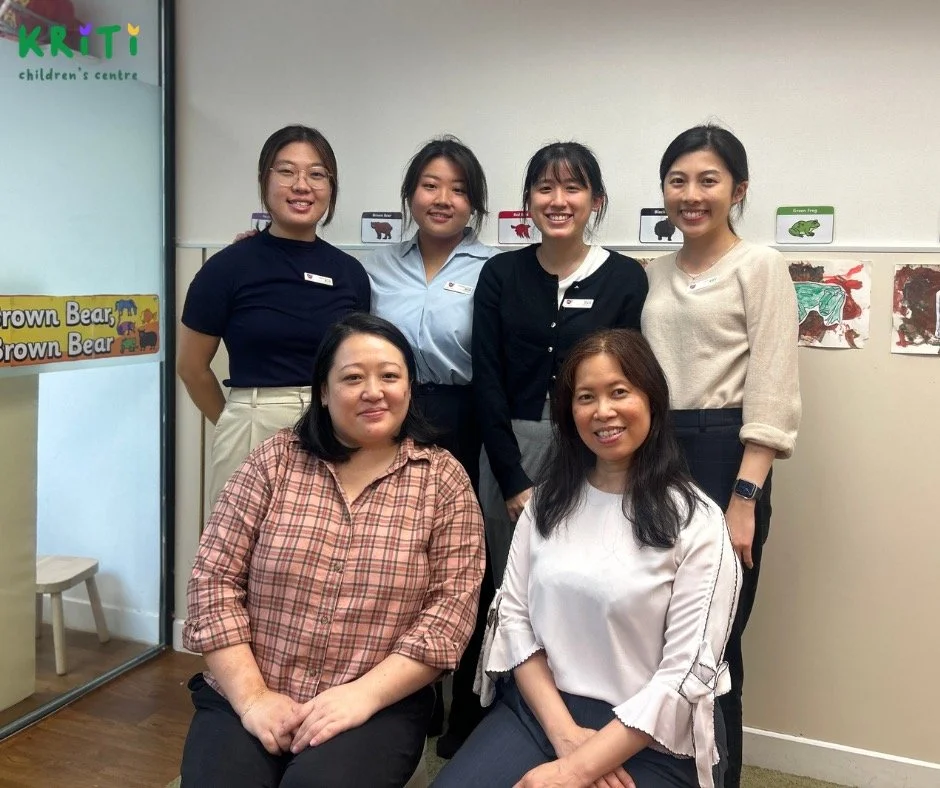 A dream team makes a grand entrance! 🤝 
We are delighted to officially introduce the Master of Science in Speech Language Pathology student clinicians from The Chinese University of Hong Kong who will be joining us this term! Meet Kannex, Ranee, Tel