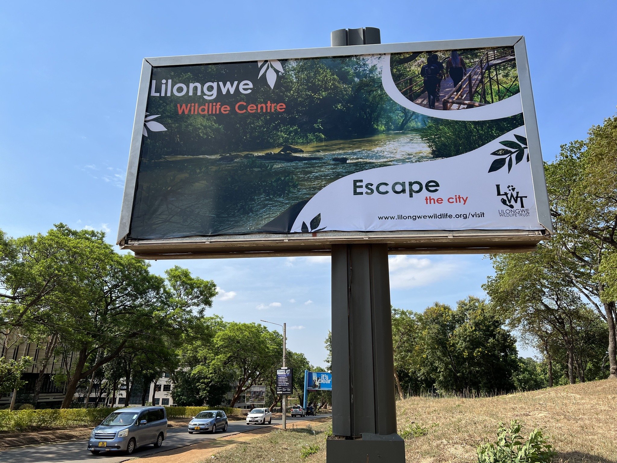 Lilongwe Wildlife Centre billboard. Photo ©LWT..jpg
