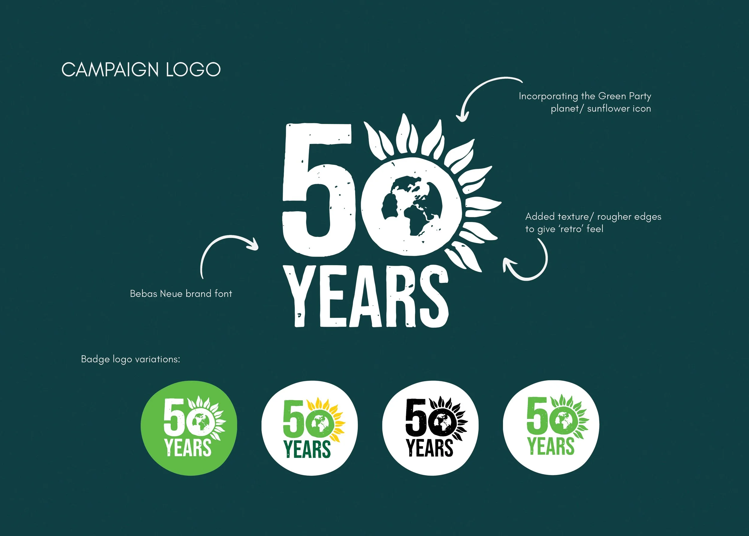 The Green Party 50th anniversary branding ©Sprout Design.jpg