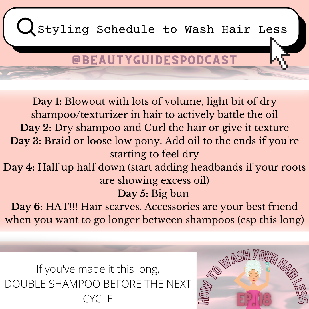 Ep 18 How To Wash Your Hair Less — Beauty Guides Podcast