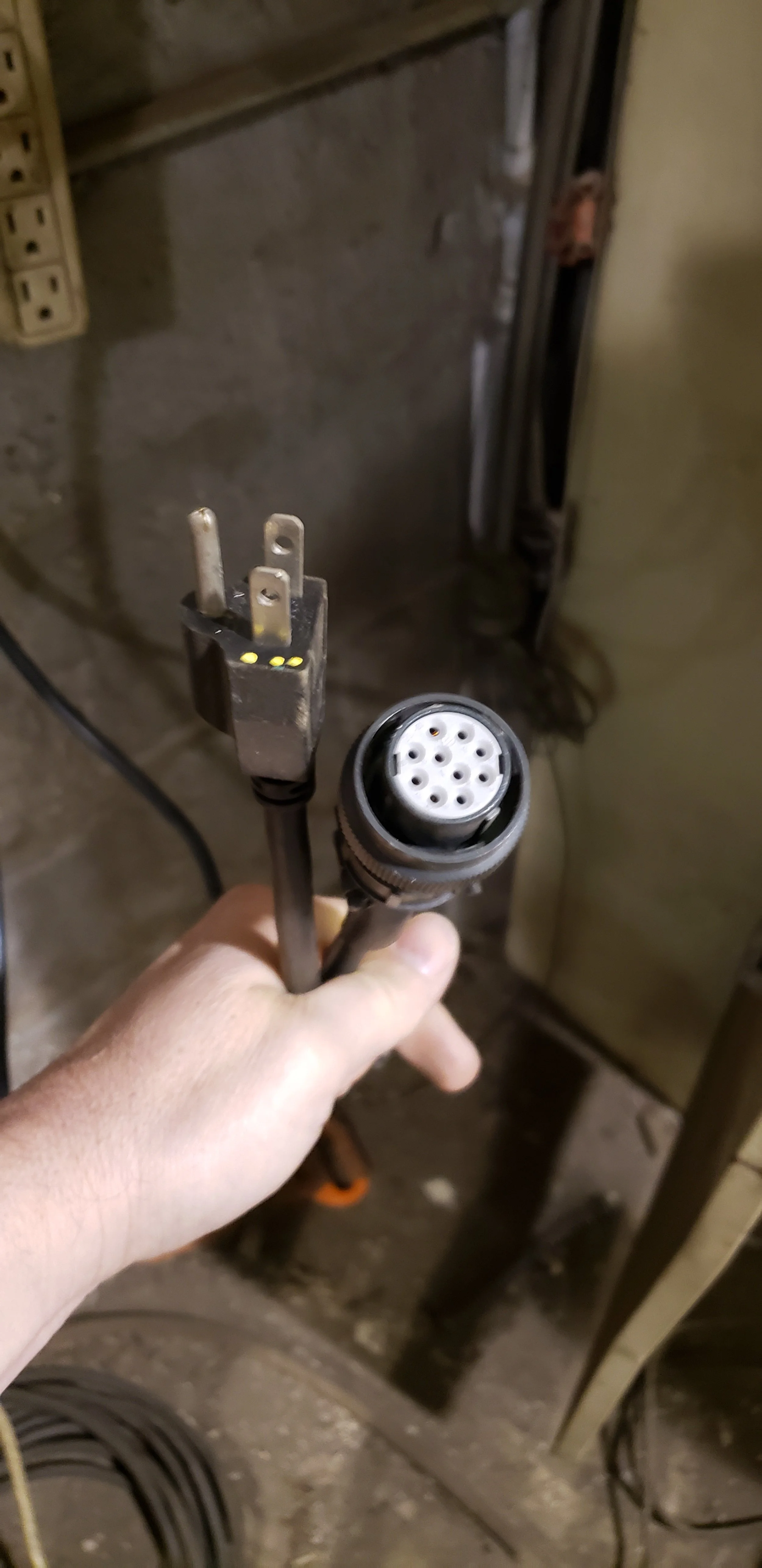 Lincoln Electric 9SM22589 M22589 115V POWER INPUT CORD ASBLY