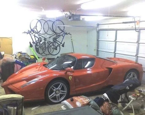 Enzo crowded garage.jpeg