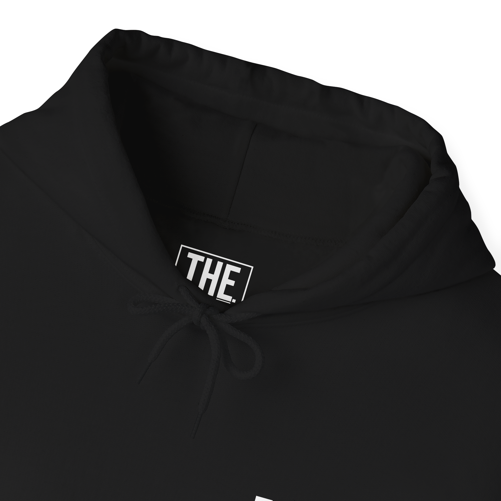 Front Collar Closeup, Black hoodie transparent.png