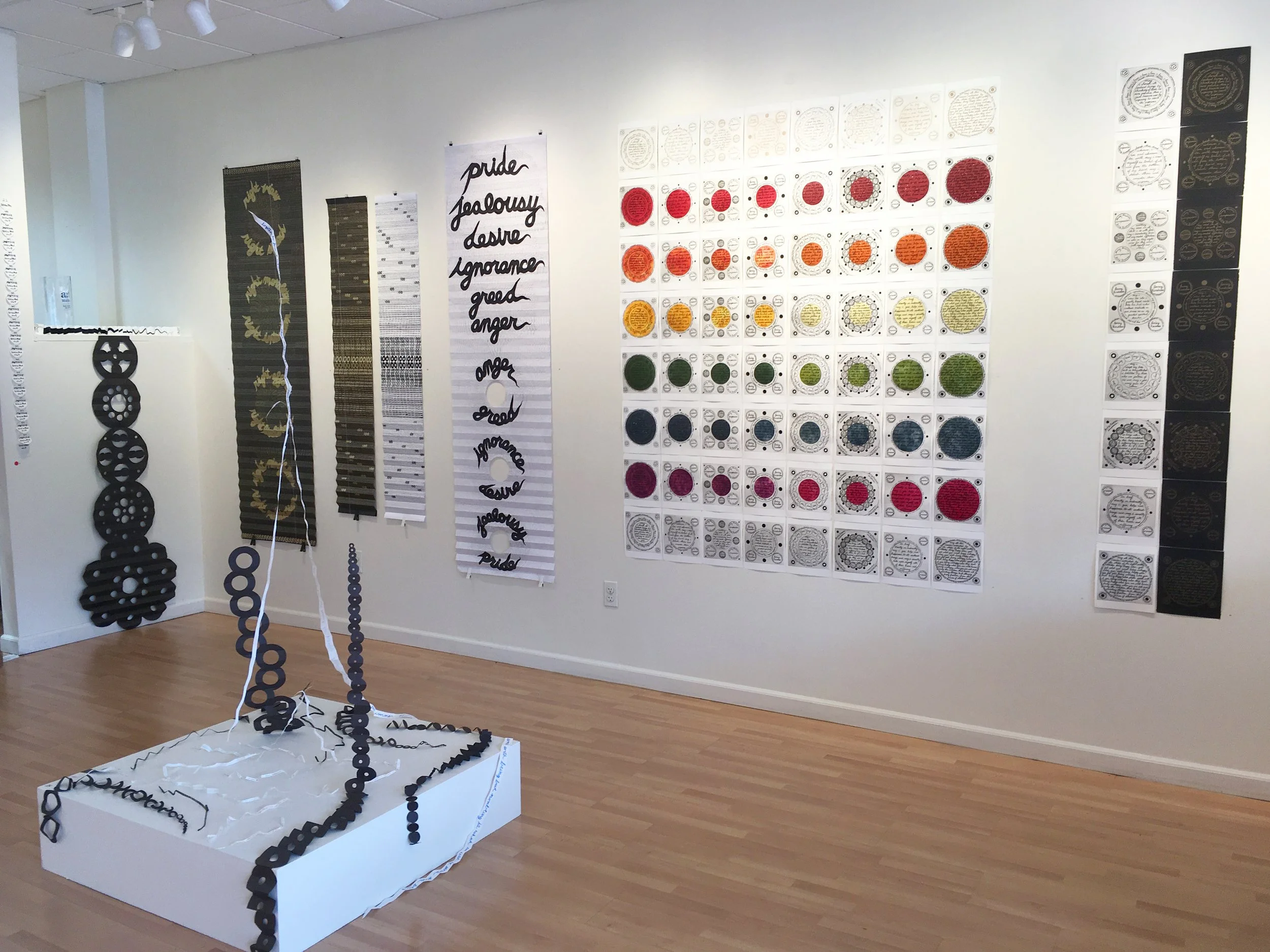 Personal Meditations a 2019 site-specific installation at Arts Midhudson