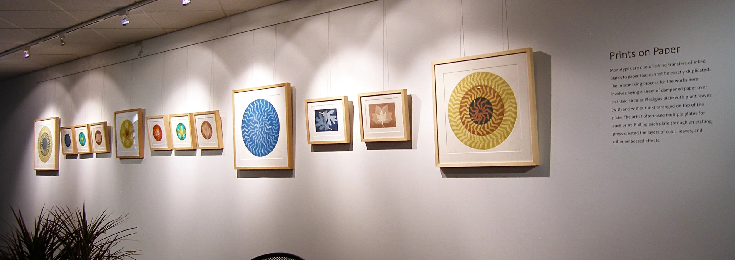 Prints on Paper  with Wall Text