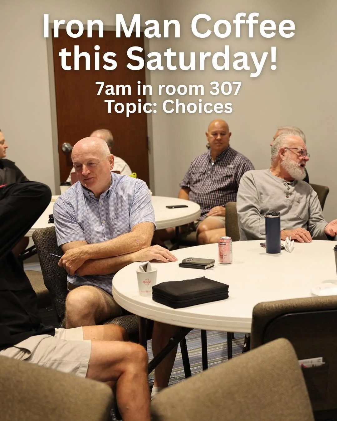 Men, join us this Saturday for fellowship, Biblical discussion, and coffee! 
#lifecharlotte