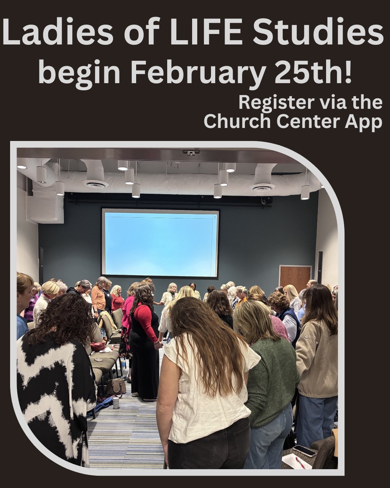 Ladies of LIFE! Join us next week for the kickoff of our Bible Study! We can&rsquo;t wait to see you there :) 
#lifecharlotte