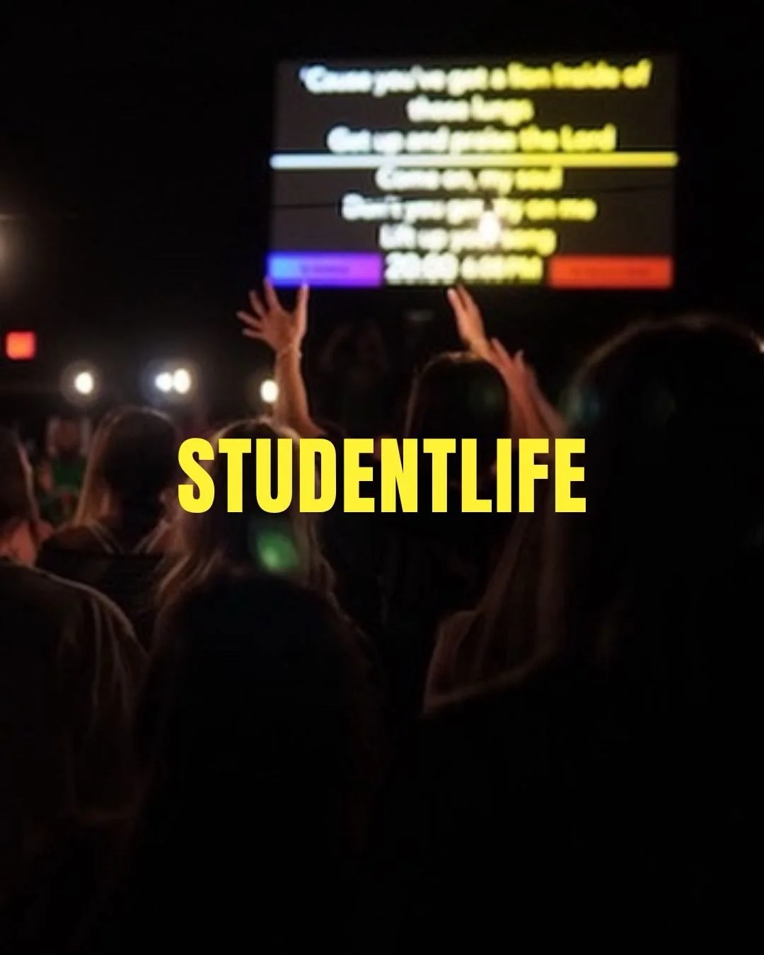 HEY! It&rsquo;s StudentLIFE TONIGHT! Battle of the CLANS!! 5:30-7:30! We want you there! So bring your friends + come ready! See you soon!! ❤️&zwj;🔥✝️🫵🏼