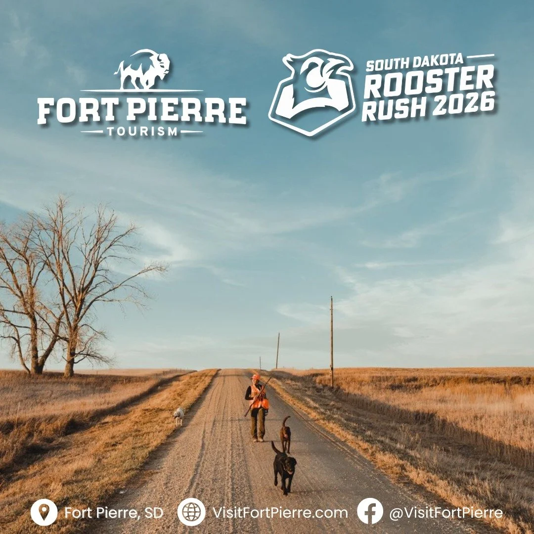 There&rsquo;s just something about fall in pheasant country. 🌾

Crisp air, open country, good dogs and another day in the field.. Rooster Rush weekend is one of those times that feels right at home in Fort Pierre!

Thanks to everyone who made Fort P